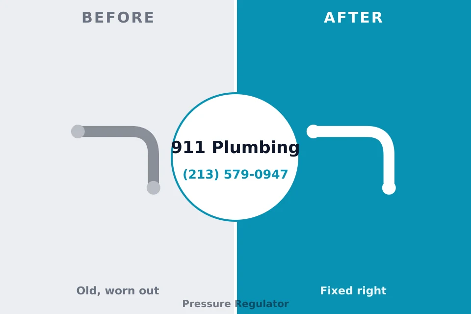 Before and after: plumbing repair Preston Heights, IL